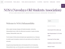 Tablet Screenshot of nosapta.org